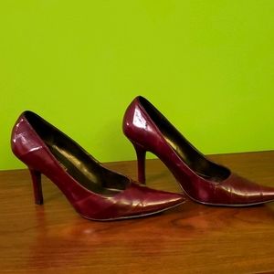 Moda leather burgundy shoe